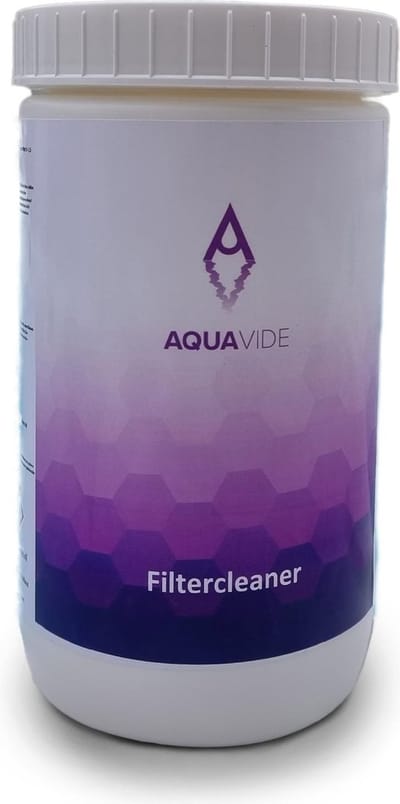 AquaVide - Filterreiniger spa - Filterreiniger jaccuzi - Filterreiniger zwembad - zwembad reiniger - zwembad filter schoonmaken - 1000 gram