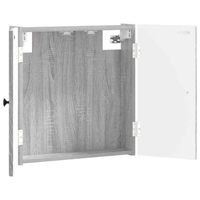 vidaXL - Dartbord - Kabinet - EDE - Grijs - Sonoma - 52,5 - x - 10,5 - x - 53,5 - cm