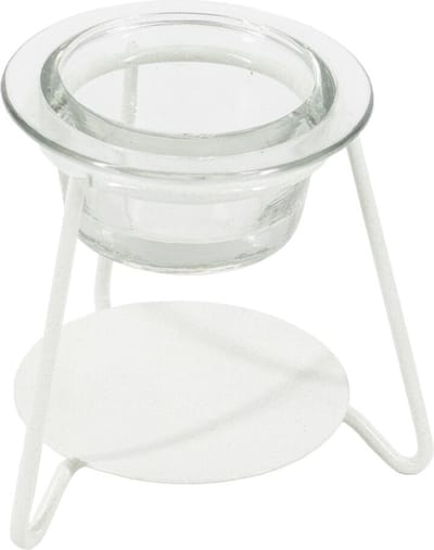HomeBound by KY | Geurbrander Brix wit | 9x8x7cm | geurbrander