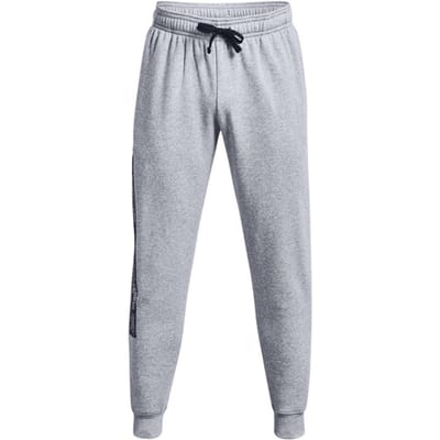 Under Armour Heren Rival Fleece Graphic Joggingbroek (Grijs)