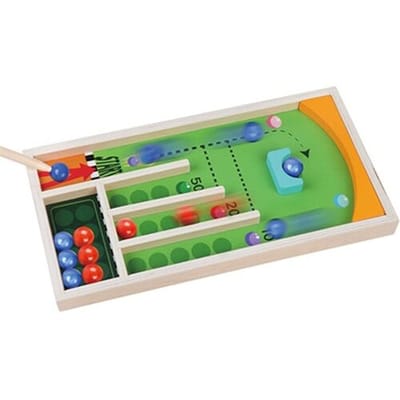 MIMI Houten Katapult Tafel Flipper Spel 2 Spelers Familie Feest Speelgoed