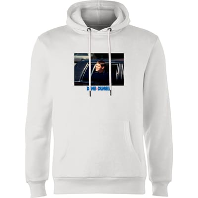 Dumb and Dumber Lloyd Christmas Hoodie - White - S