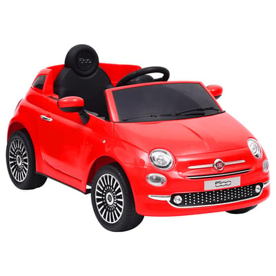 Vidaxl Elektrische Kinderauto Fiat 500, Rood