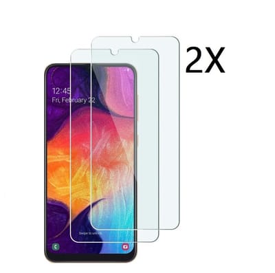 2Pack Screenprotector Geschikt voor Samsung Galaxy A50s/A30s - Screenprotector Tempered glass