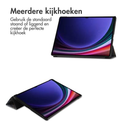 imoshion Tablet Hoes - Geschikt voor Samsung Galaxy Tab S10 Ultra / Galaxy Tab S9 Ultra 14.6 inch - Trifold design oude designs - Pr051