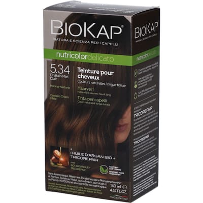 Biokap Nutricolor Delicato Permanente Kleurstof (Kleuren : Kastanje)