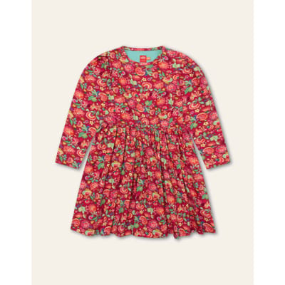 Oilily Dreamz Jurk- maat152/12yr Persian Rood