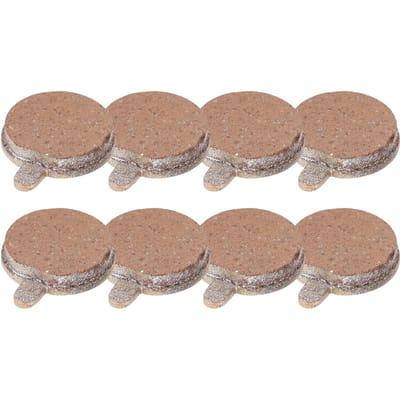 4 paar 10 inch elektrische scooter schijfrem universeel remblok accessoire metaal op koperbasis beige
