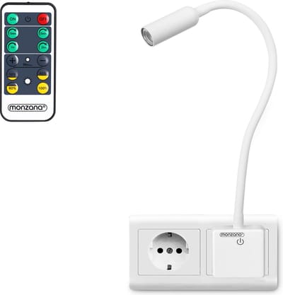 LED Wandverlichting Svetloba Wit 46,5cm  incl Afstandsbediening