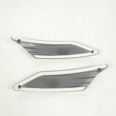 Paar luchtinlaten helm Shoei voor heren dames 132x35mm Getint Nieuw