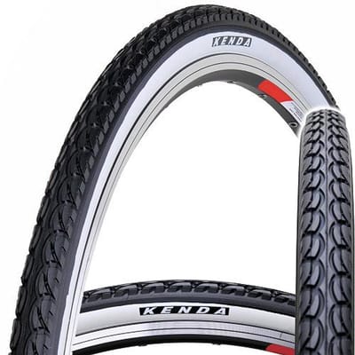 KENDA EUROTREK Fietsband 700 x 35c Wit Zijde