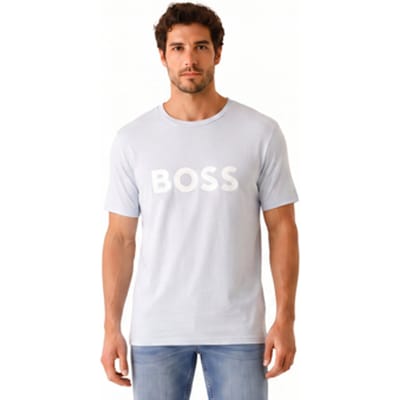 Heren Regular Fit Korte Mouwen Katoenen T-Shirt 50491706