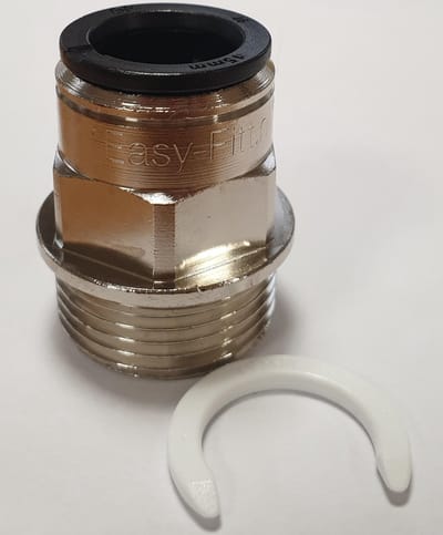 Easy-Fitt puntstuk - AM011516N - 15xG3/4" bui.dr. BSP + borgclip