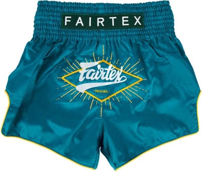 Fairtex BS1907 Muay Thai Shorts - Focus - Groen M