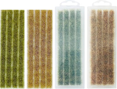 2 Dozen Statistische Rijstveld Gras Modellen voor Spoorweg Landschap en DIY Modelbouw Decoratie