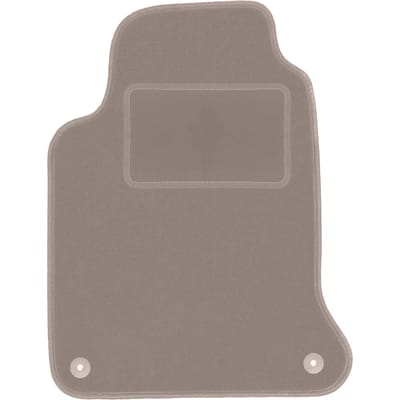 Beige bestuurdersmat voor: Renault Laguna II stationwagen, liftback (2001-2007)