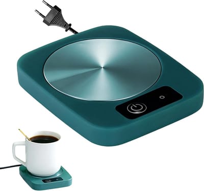 Bekerwarmer voor constante temperatuur van 55 graden Celsius, ideaal voor koffie, thee en warme chocolademelk, perfect voor kantoor en thuisgebruik