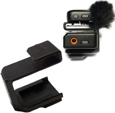 Hot Shoe Mount Adapter - Microfoonhouder Camera - Audio Opnemen - Speciaal Ontworpen - 33x33x22mm - Zwart