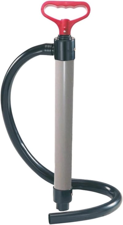 SAWESTO Handwaterpomp, 3 maten, stroomloos, voor tuin en boot, maat 550 mm, 0,83 l per slag