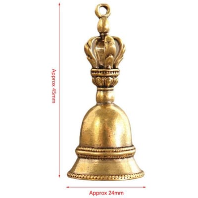 Laiton Chinois 12 Animaux du Zodiaque Têtes Cloche Pendentifs Porte-clés Bijoux Cuivre Vintage Feng Shui Porte-clés de Voiture Suspendu Porte-clés Cadeau or