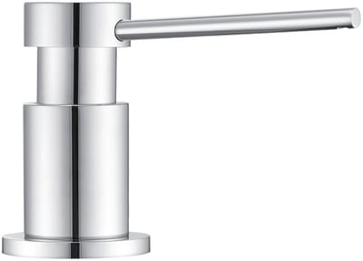 SOFETIY MAX 300ML Zeepdispenser - RVS Zeeppomp - 360° Draaibaar Met 300ml flacon - Zeepdispenser Voor Keuken - Chroom
