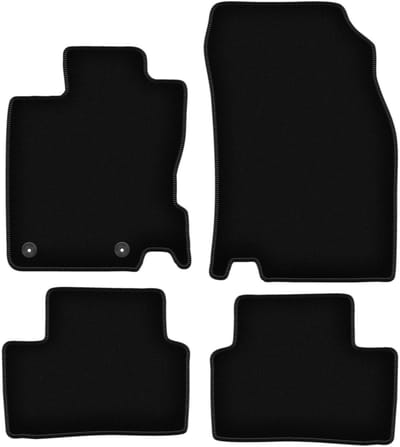 BASIC zwarte veloursmatten voor: Renault Kadjar SUV (2015-)