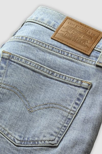 Levi's 724 High Rise Straight Siren Singer Size: W26L30 | Straight Outlet | Dames | Blauw