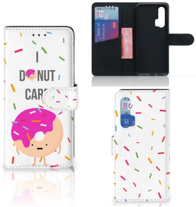 Honor 20 Pro Book Cover Donut Roze