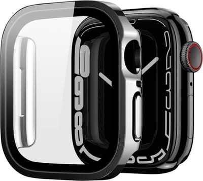 Dux Ducis Hamo Hoesje Geschikt voor Apple Watch 40MM - Full Protect - Zwart