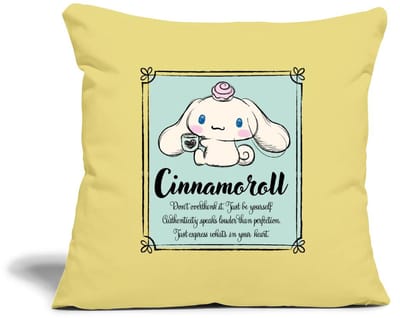 Cinnamoroll Don't Overthink It. Just Be Yourself Sierkussenhoes, 45 x 45 cm