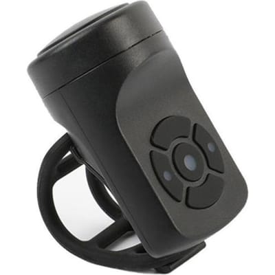 Fiets Elektronische Luide Hoorn 120 Db Waarschuwing Veiligheid Elektrische Fietsstuur Alarm Ring Bell USB Opladen Fietsaccessoires zwart