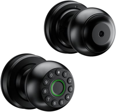 Slim Beveiligingsslot met Vingerafdruk en Wachtwoordbeveiliging - Aluminium Legering