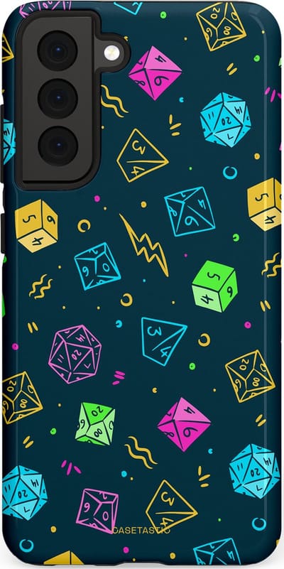 Casetastic Hoesje Geschikt voor Samsung S21 FE - Stijlvolle Beschermende Duo-layer Case - Avontuursteen