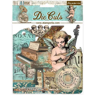 Stamperia - Music Die Cuts (46pcs) (DFLDC108)
