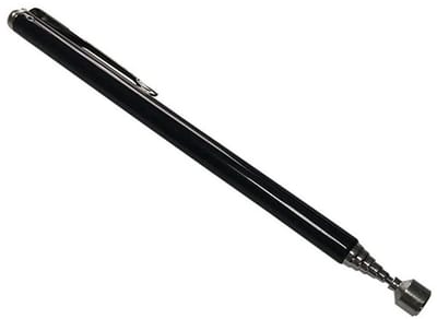 Go Go Gadget - Pick up Tool - Magneetpen - Met clip - Uitschuifbaar - Telescopisch - Magneetkop - 1 stuk - Zwart