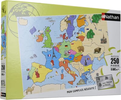 Puzzel 250 delen - Legpuzzel - Ontspannend tijdverdrijf - Willekeurig model - 33x23x3.6 cm