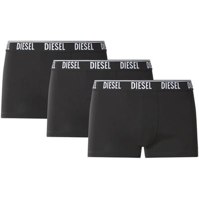 DIESEL Set van 3 heren boxers (Zwart, L)