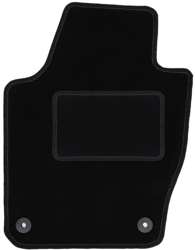 Bestuurdersmat zwart voor: Skoda Fabia III hatchback, stationwagen (2014-)