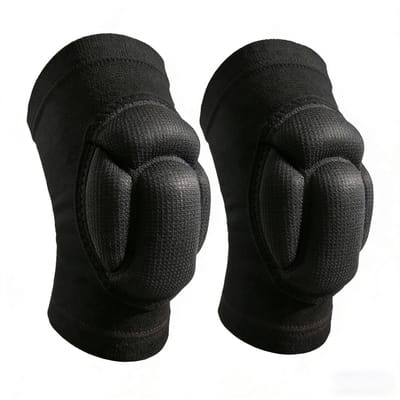 Dailygoods- Kniebeschermer Antislip 30 Mm Dikke Spons - Kniebeschermers Kinderen - Kniebeschermers Volleybal - Kniebeschermers Dans - Kniebeschermers Klussen - Schokbestendig en Comfortabel - Kniebescherming