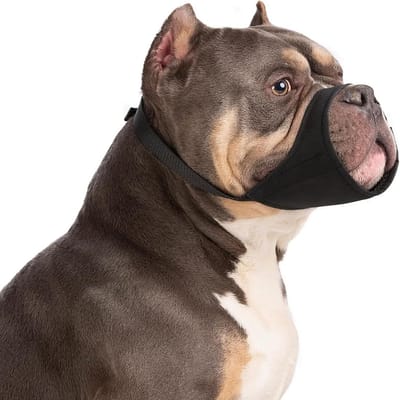 Zachte Muilkorf voor Kleine en Middelgrote Honden - Anti-Blaf en Bijt Veiligheid | Kortsnuit Geschikt