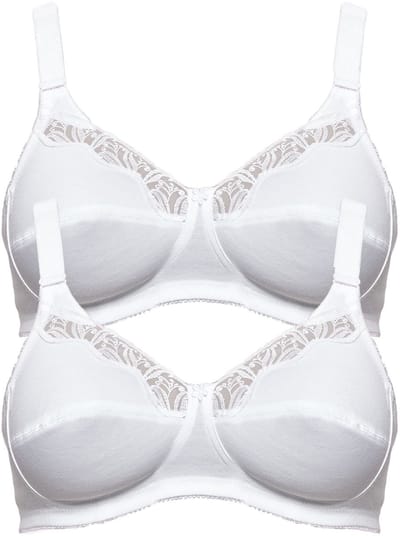 2-pack BH zonder beugel Cotton