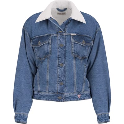 Dames spijkerjack Guess GJ Teddy