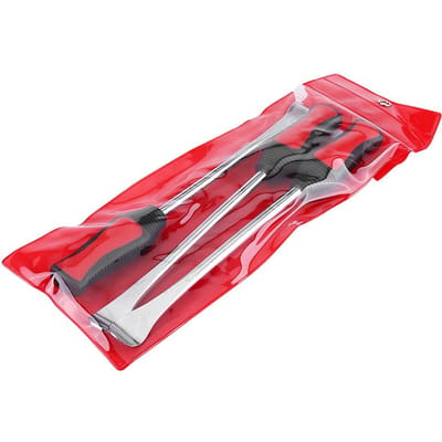 Ensemble d'outils de réparation et de changement de pneus pour moto, 3 pièces pink