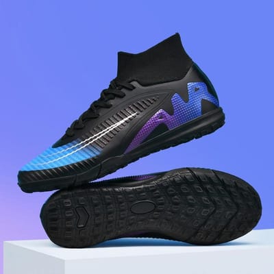 Nieuwe Heren Voetbalschoenen Noppen Lange Noppen Buitentraining Ademende Voetbalschoenen Sport Jongens Antislip Wedstrijd Volwassenen Comfortabel 43