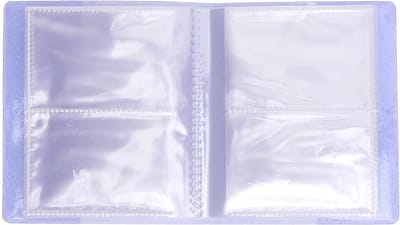 Dailygoods- Fotoboekalbum 3 Inch - 96 Vakken - 16 Pagina's - PVC - Foto-opslag 64 Foto's - Duurzaam - Fotoalbum