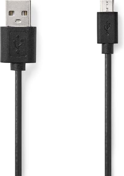 EKEN Videodeurbel Batterij Oplaadkabel - Geschikt voor EKEN V4, V5, V6 en V7 - 1 meter - Zwart