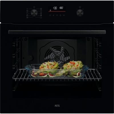 AEG TU5PB40SK @ Inbouwoven Hetelucht Oven | Pyrolyse Zelfreiniging | SurroundCook | A++ | Max Volume 72 L