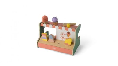 Dantoy playful wood ijskraam - 12-delig