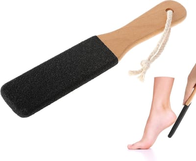 Voetvijl - Voetrasp voor thuisgebruik - eelt verwijderaar - Voetvijl Harde Huid - Pedicure vijl - Verwijdert eelt snel - Comfortabele grip - Voor droge en ruwe voeten