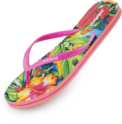 Damesslippers Mistral Multiflower-slippers roze - 40